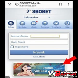 agen sbobet terpercaya Warungbetting